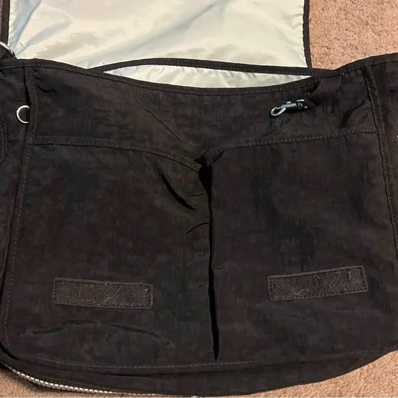 Kipling Black Durable Messenger Bag with Adjustable Strap - Picture 6 of 6